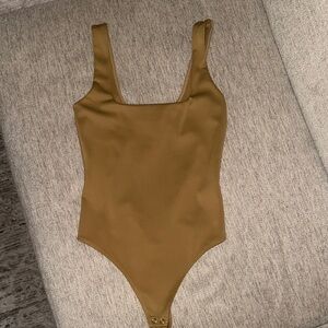 Good American Tan Bodysuit